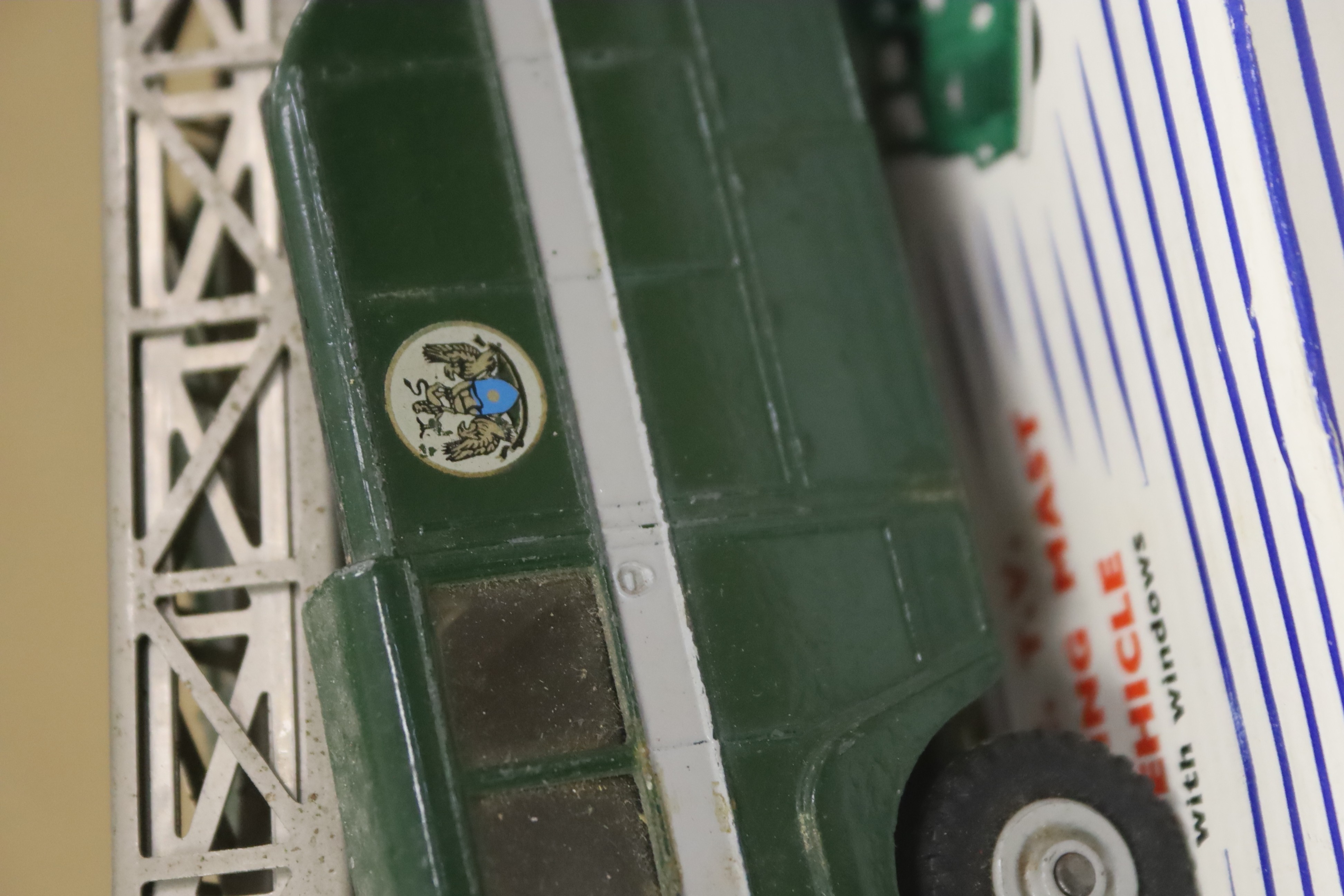 Mixed post war hollow cast and die cast toys and dinky toys